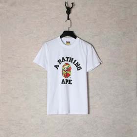 BAPE letter couple half-sleeved ape round neck print short-sleeved T-shirt(15 styles)-1807